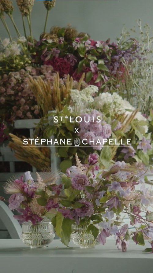 Production of videos for Saint Louis with a skilled florist Stéphane Chapelle