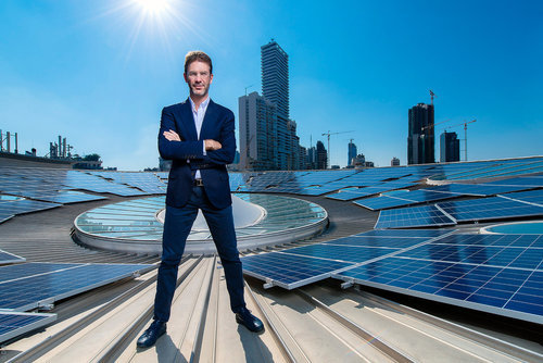 Corporate portrait in situation