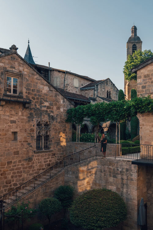 Prises de vue réalisées à Figeac en France par un photographe local pour Atout France.