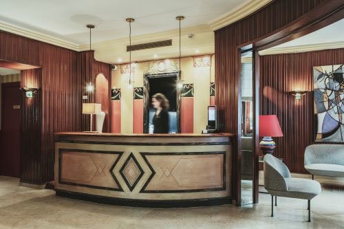 Réalisation de photos à l'intérieur de l'hôtel afin de mettre en avant les services proposés.