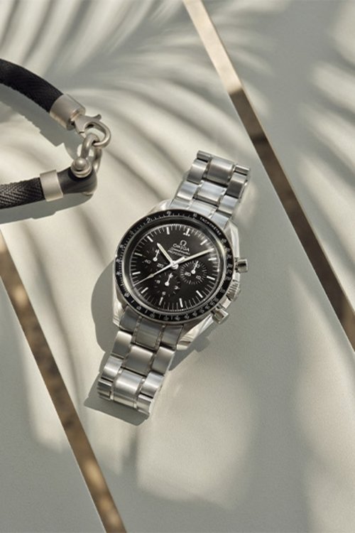 Production of lifestyle visuals for Omega's social media, swiss luxury watchmaker.