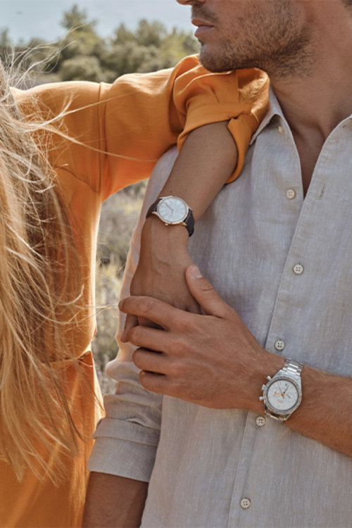 Summer Shooting for Omega organized in Cassis and Marseille and done by local talents.