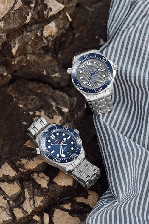 Summer photo and video shooting for Omega's Instagram in the South of France.
