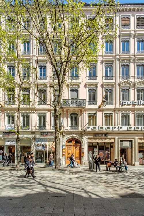 Photos of our client SCPI Voisin Atland's building fronts for their website and presentations.