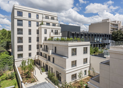 Picture of a building made by BNP Paribas real estate