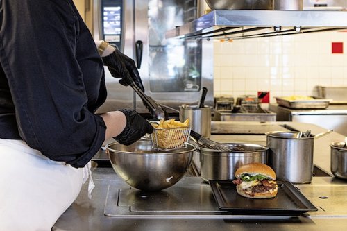 Shooting dans le restaurant Auguste le Bistrot, Groupe Accor