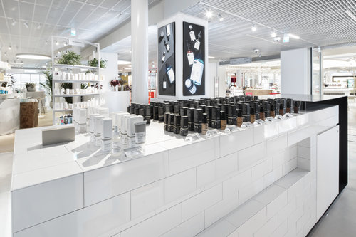 Photo du corner DECIEM à la Samaritaine