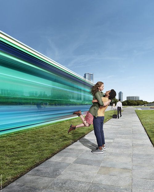Campagne publicitaire produite pour RATP - HAVAS in Austin, Paris and Strasbourg