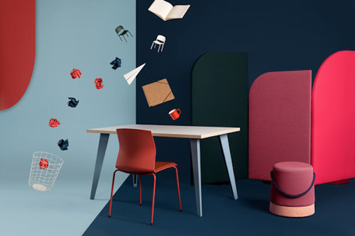 A production to promote the young brand of French furniture