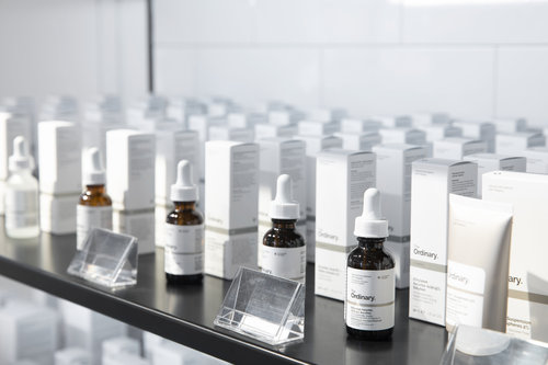 Photo du corner DECIEM à la Samaritaine
