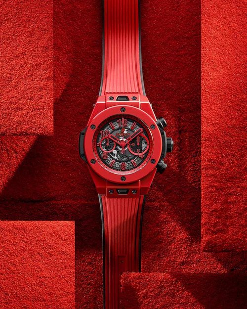 Instagram photos production for the launch of new limited edition Hublot watches.