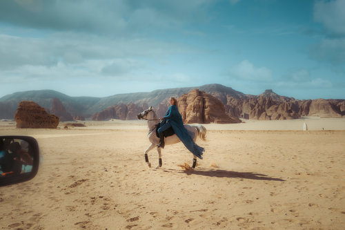 An European photographer was sourced by Ooshot to capture the dreamlike landscapes of Saudi Arabia.
