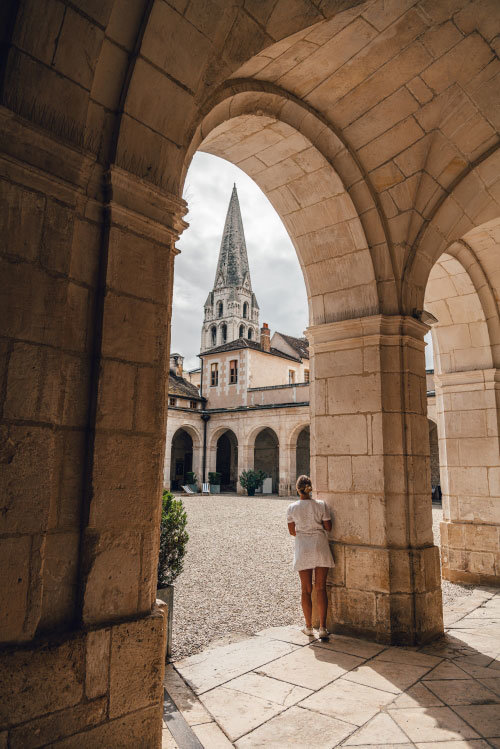 Photographies of the city of Auxerre in France for Atout France.