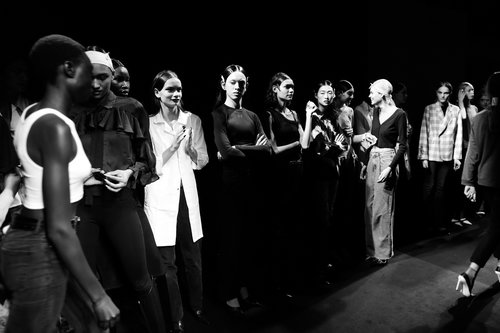 2020 Fashion Week's photos taken by a professional photographer at the Palais de Tokyo in Paris.