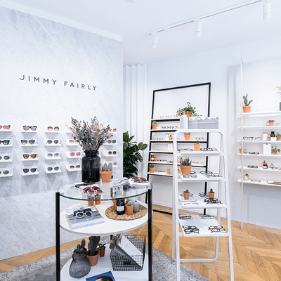 Shooting of boutiques for Jimmy Fairly across France and Europe
