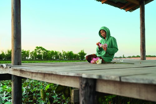 Photo produced for Kenzo in Laos.