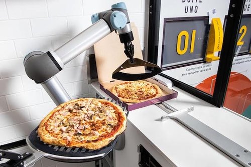 Une photo du robot Pazzi