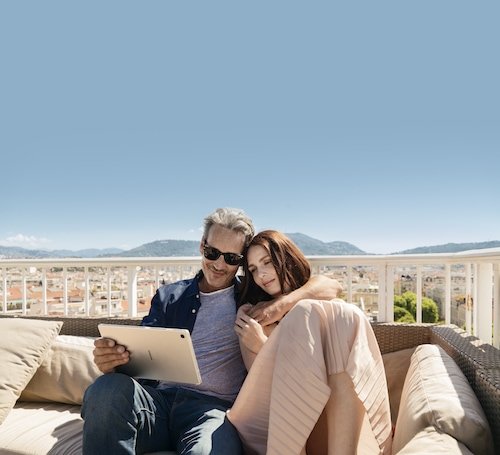 Advertising campaign shot for BETC - Bouygues Telecom in Nice, France by a local photographer