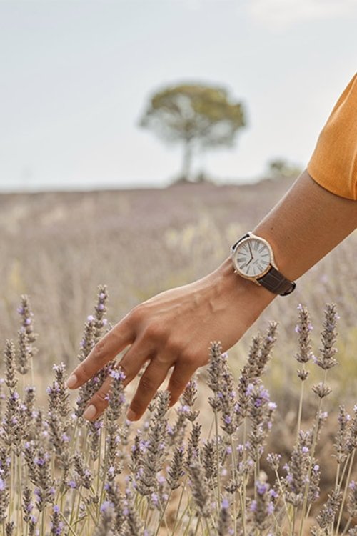 Summer shooting for Omega in the lavender fields.